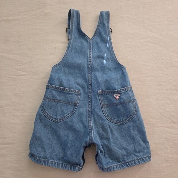 Vintage Guess Denim Shortalls 3t - Picture 5 of 5